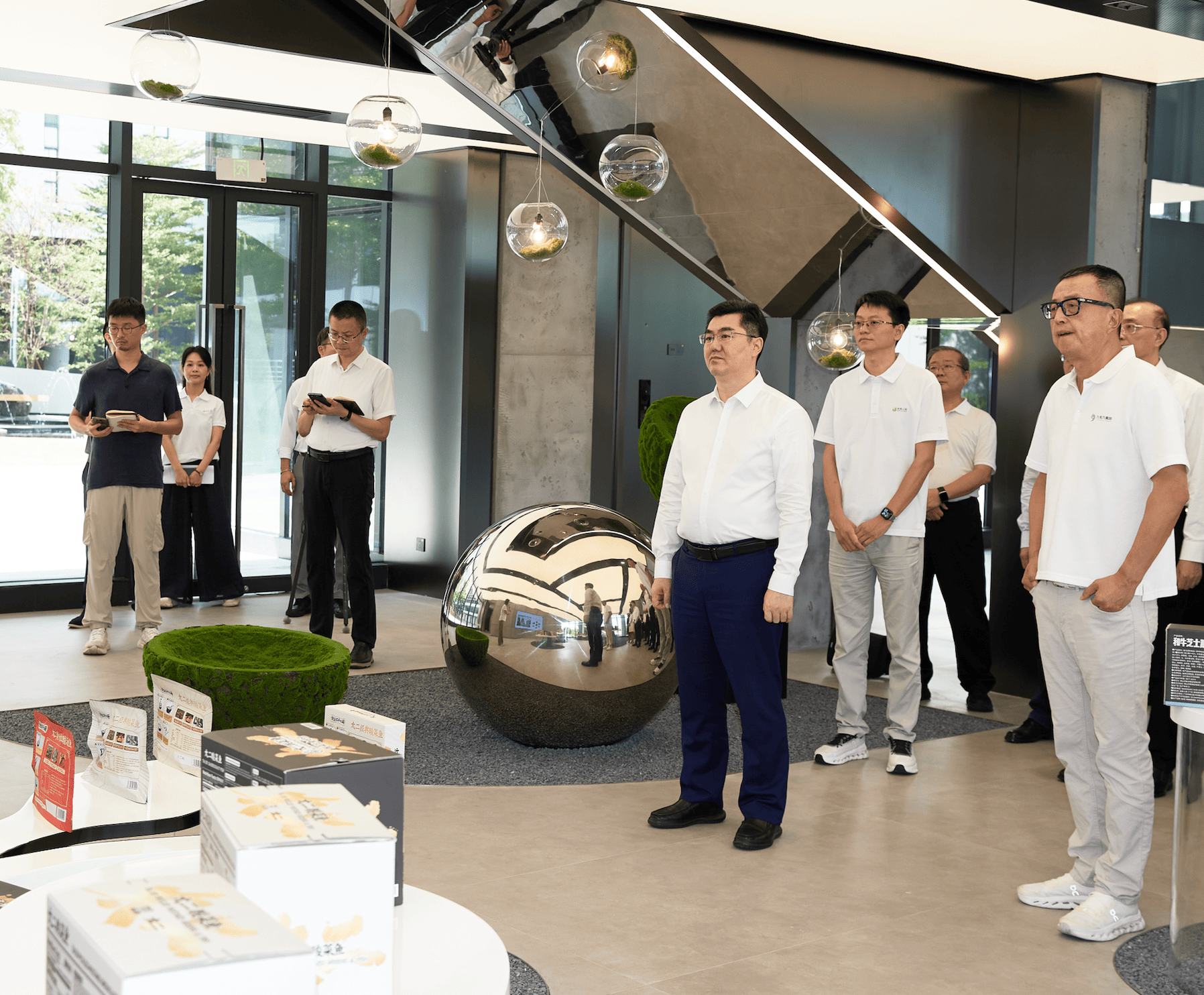孙志洋市长调研五大联赛网-五大联赛网（中国）
集团全国供应链中心基地